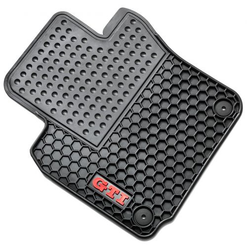  Genuine Volkswagen Monster GTI Rubber All Weather Floor Mats 1K1061550041