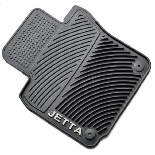  Volkswagen Jetta Monster Mat Rubber Floor Mats (round clip) 2005.5 2006 06 2007 07 2008 08 2009 09 2010