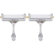 Vollrath 47700 Chrome Plated Cheese Cutter w/Aluminum Roller - Pack of 2