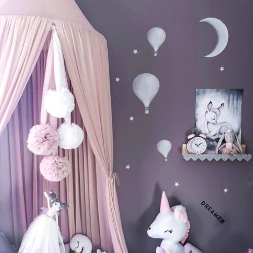  Volowoo Bed Canopy for Children,Chiffon Mosqutio Net,Baby Indoor Outdoor Play Reading Tent, Bed & Bedroom...