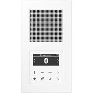 [아마존베스트]Voltking Jung Smart Radio DAB Bluetooth Complete Set Series A White with Speaker and 2x Frame A5582WW