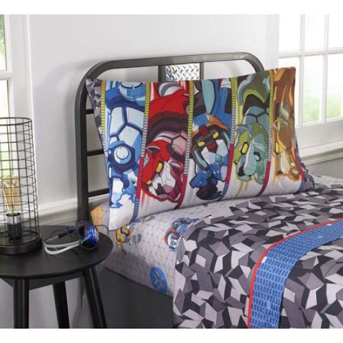  Voltron Kids Twin Bedding Sheet Set