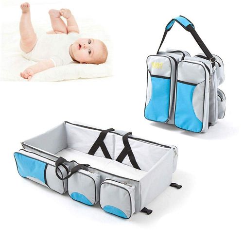  Volwco Infant Sleeper,Premium Portable Baby Diaper Bag Travel Bassinet and Change Station,Universal Infant Travel Tote,Portable Bassinet Crib,Best Nappy Bags for Newborns Or Baby a