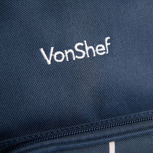  VonShef 2 in 1 Blue Picnic/Outdoor Activity Backpack & Stool