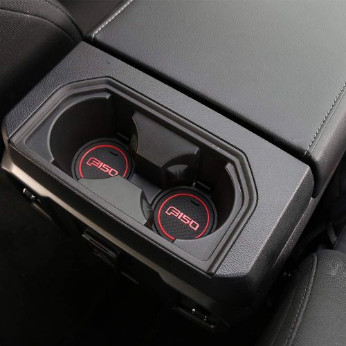  Voodonala Red Anti-dust Non-Slip Interior Door Cup Arm Box Storage Mat t for Ford F150 2016 2017