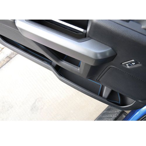  Voodonala Red Anti-dust Non-Slip Interior Door Cup Arm Box Storage Mat t for Ford F150 2016 2017