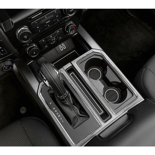  Voodonala Red Anti-dust Non-Slip Interior Door Cup Arm Box Storage Mat t for Ford F150 2016 2017