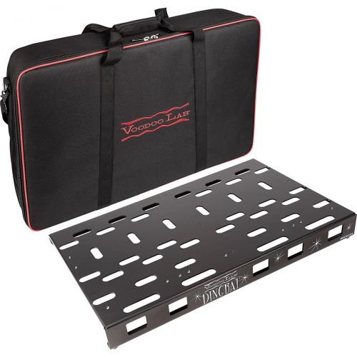  Voodoo Lab},description:Crafted entirely in Sonoma County, California, from superior American 6061-T6 aircraft-grade aluminum, Voodoo Lab Dingbat pedalboards offer a rugged, lightw