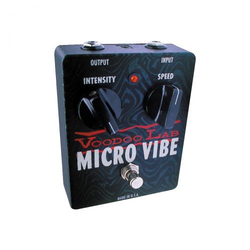  Voodoo Lab},description:Voodoo Labs Micro Vibe pedal delivers the same juicy, swinging tone as the original 1968 Uni-Vibe. Its unique sound achieved legendary status when Jimi Hend