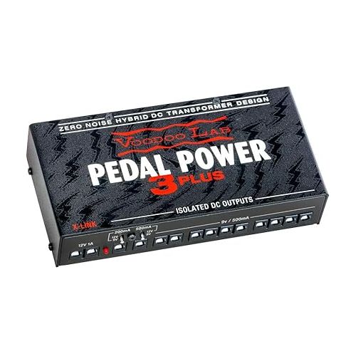  Voodoo Lab PedalPower 3 PLUS High Current 12-Output Isolated Power Supply (PP3P)