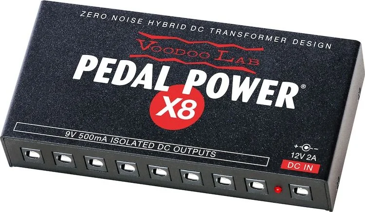  Voodoo Lab Pedal Power X8 High Current 8-output Isolated Power Supply