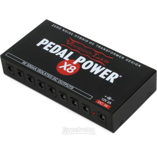  Voodoo Lab Pedal Power X8 High Current 8-output Isolated Power Supply