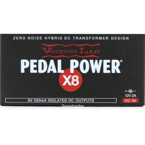  Voodoo Lab Pedal Power X8 High Current 8-output Isolated Power Supply