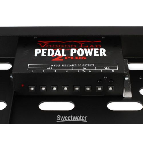  Voodoo Lab Dingbat Pedalboard Power Package - Medium with Pedal Power 2 Plus