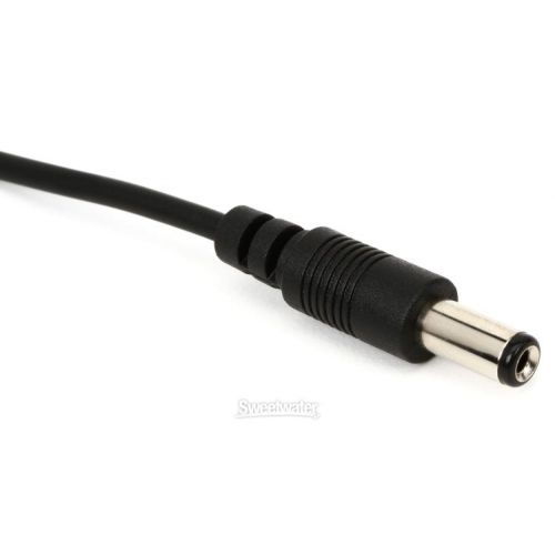  Voodoo Lab 2.1mm Straight to Straight Barrel Cable - 18 inch