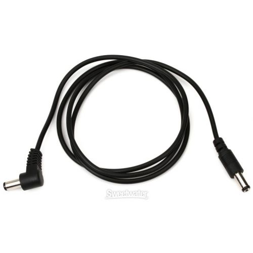  Voodoo Lab 2.1mm Straight to Right Angle Barrel Cable - 36 inch