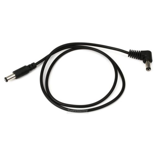  Voodoo Lab 2.1mm Straight to Right Angle Barrel Cable- 24 inch