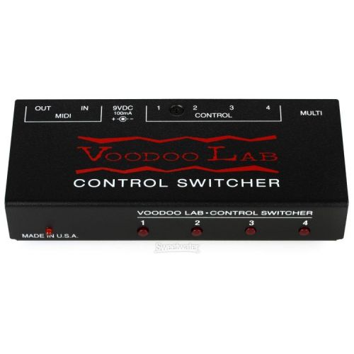  Voodoo Lab Control Switcher MIDI Amp Channel Switcher Demo