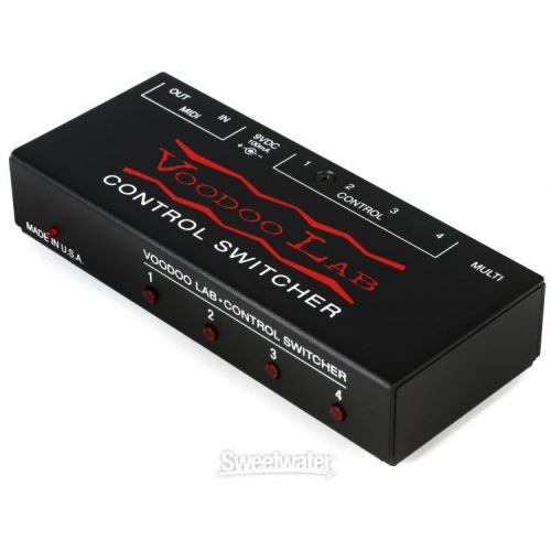  Voodoo Lab Control Switcher MIDI Amp Channel Switcher Demo