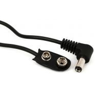 Voodoo Lab Battery Snap to Right Angle 2.1mm Pedal Power Cable - 18