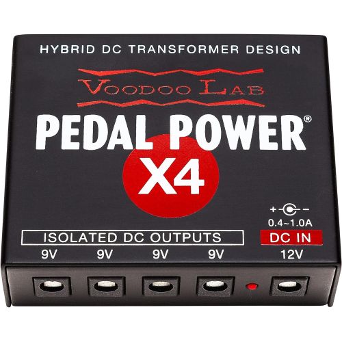  Voodoo Lab Dingbat Tiny Pedalboard with Pedal Power X4