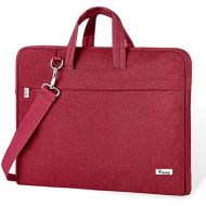 [아마존 핫딜]  [아마존핫딜]Voova Laptop Bag,17 17.3 Inch Laptop Sleever Bag Carrying Case Shoulder Bag with Strap Compatible with Computer Notebook MacBook Pro 17 / Asus Acer Hp, Red