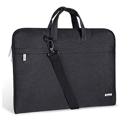  [아마존베스트]Voova Laptop Bag 17 17.3 inch Water-resistant Laptop Sleeve Case with Shoulder Straps & Handle/Notebook Computer Case Briefcase Compatible with MacBook Pro/New Razer Blade Pro 17 /