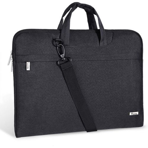  [아마존베스트]Voova Laptop Bag 17 17.3 inch Water-resistant Laptop Sleeve Case with Shoulder Straps & Handle/Notebook Computer Case Briefcase Compatible with MacBook Pro/New Razer Blade Pro 17 /