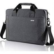 [아마존베스트]Voova 17 17.3 Inch Laptop Bag Briefcase, Expandable Multi-function Shoulder Messenger Bag, Waterproof Computer Handbag Carrying Case with Organizer Pocket for Men Women, Business T