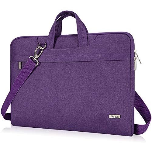  [아마존베스트]Voova 17 17.3 Inch Laptop Sleeve Case, Slim Women Computer Shoulder Hand Bag Compatible with Razer Blade Pro 17, Lenovo Dell Asus Acer HP Notebook Messenger Briefcase with Strap, W