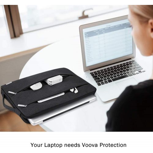  [아마존베스트]Voova 13 13.3 Inch Laptop Sleeve Case Compatible with MacBook Air 2019, MacBook Pro 2020, 13.5 Surface Book 3/2, Acer Asus Dell chromebook, Waterproof Computer Bag Cover with Handl