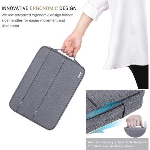  [아마존베스트]Voova 13 13.3 Inch Laptop Sleeve Case Compatible with MacBook Air 2019, MacBook Pro 2020, 13.5 Surface Book 3/2, Acer Asus Dell chromebook, Waterproof Computer Bag Cover with Handl