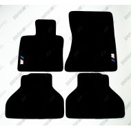 Vopi New CAR Floor MATS Black with ///M Emblem for BMW X6 Series E71