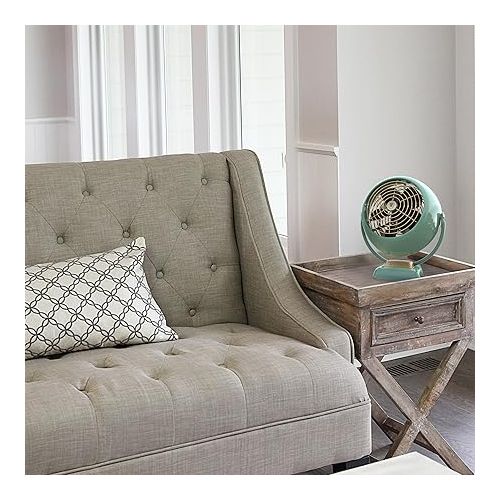 보네이도 Vornado VFAN Jr. Vintage Air Circulator Fan, Green