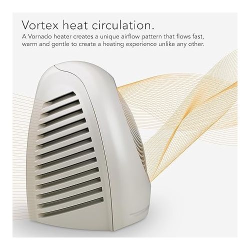 보네이도 Vornado VH2 Whole Room Space Heater, Linen