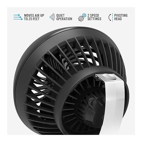 보네이도 Vornado 160 Personal Air Circulator Fan Black