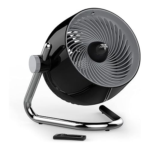 보네이도 Vornado Pivot6 Whole Room Air Circulator Fan with Remote Control Pivot Personal Air Circulator Fan, Copper