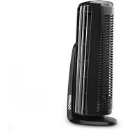 Vornado Duo Small Room Tower Air Circulator Fan, Black, 14 In.