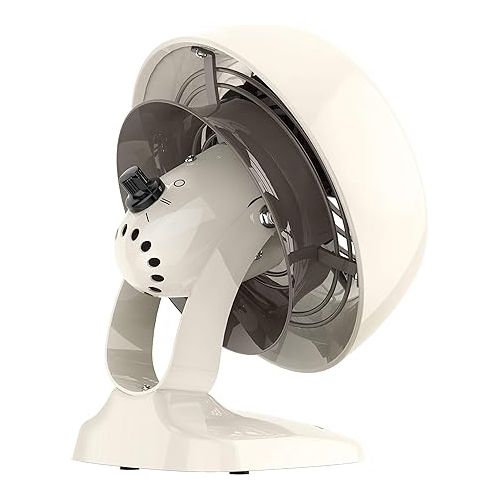 보네이도 Vornado VFAN Mini Classic Personal Vintage Air Circulator Fan, Vintage White- Classic Base, Small