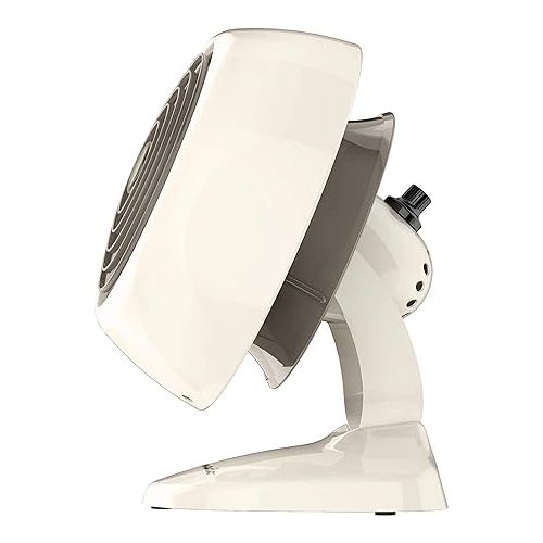 보네이도 Vornado VFAN Mini Classic Personal Vintage Air Circulator Fan, Vintage White- Classic Base, Small