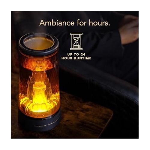 보네이도 Vornado LUCERNA 1 Alchemy Ultrasonic Humidifier with Ambient Light, 0.5 gallon capacity, 24 Hour Runtime, Modern Luxury Design, Auto Shut-Off