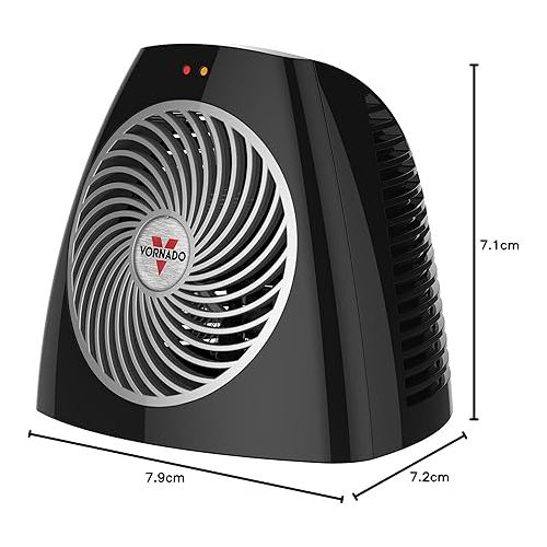 보네이도 Vornado VH202 Personal Space Heater, Black