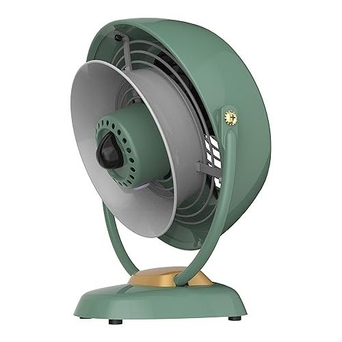 보네이도 Vornado 293 Large Heavy Duty Air Circulator Shop Fan, Green & VFAN Jr. Vintage Air Circulator Fan, Green