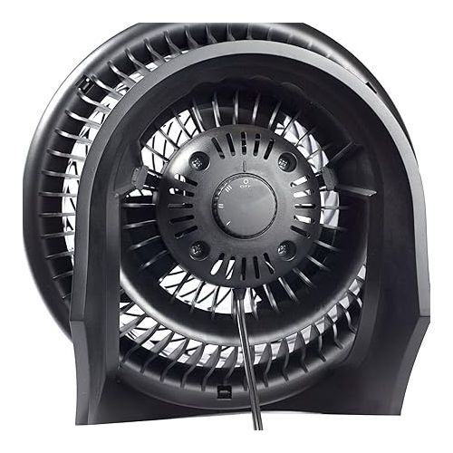 보네이도 Vornado Full Size Cool Air Fan, with Whole Room Vortex Circulation Features 3 Quiet Speeds and Three Base Positions, Carry Handle, and Signature Energy Efficient Vortex Action