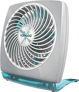 Vornado FIT Personal Air Circulator Fan with Fold-Up Design, Directable Airflow, Compact Size, Perfect for Travel or Desktop Use, Aqua