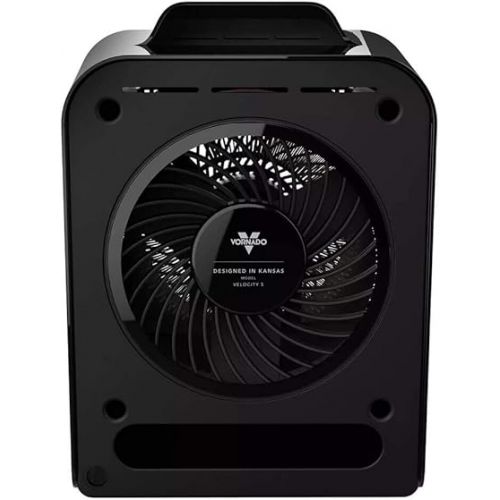 보네이도 Vornado VELOCITY5BLK / EH1-0161-06 / EH1-0161-06 Velocity 5 Whole Room Space Heater - Black