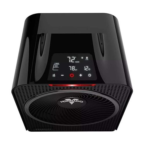 보네이도 Vornado VELOCITY5BLK / EH1-0161-06 / EH1-0161-06 Velocity 5 Whole Room Space Heater - Black