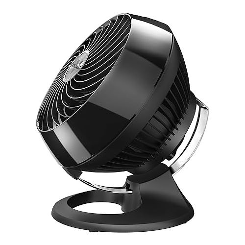 보네이도 Vornado 630 Mid-Size Whole Room Air Circulator Fan & 460 Small Whole Room Air Circulator Fan with 3 Speeds, Black