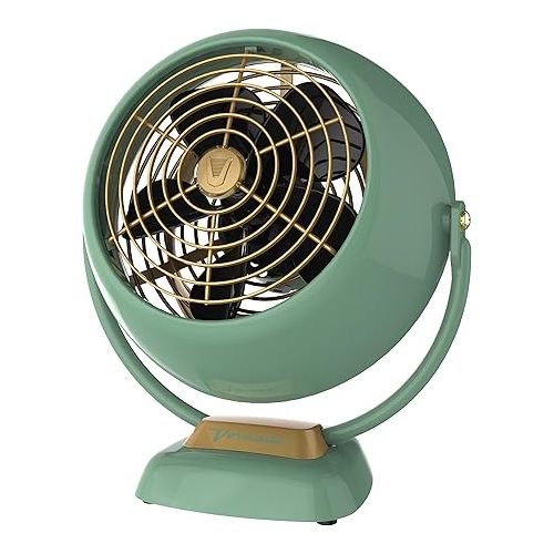 보네이도 Vornado VFAN Jr. Vintage Air Circulator Fan (Green) VFAN Mini Classic Personal Vintage Air Circulator Fan (Green)