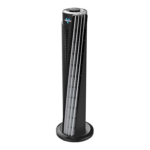 보네이도 Vornado 573T Whole Room Air Circulator Fan and 143 Whole Room Air Circulator Tower Fan with Remote Control and Timer